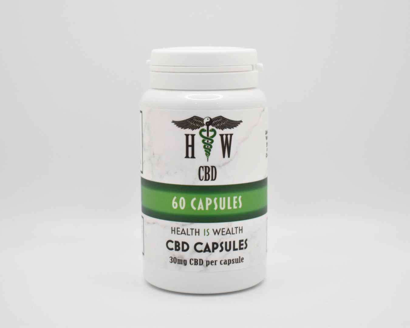 CBD Capsules (60 Capsule Tub)